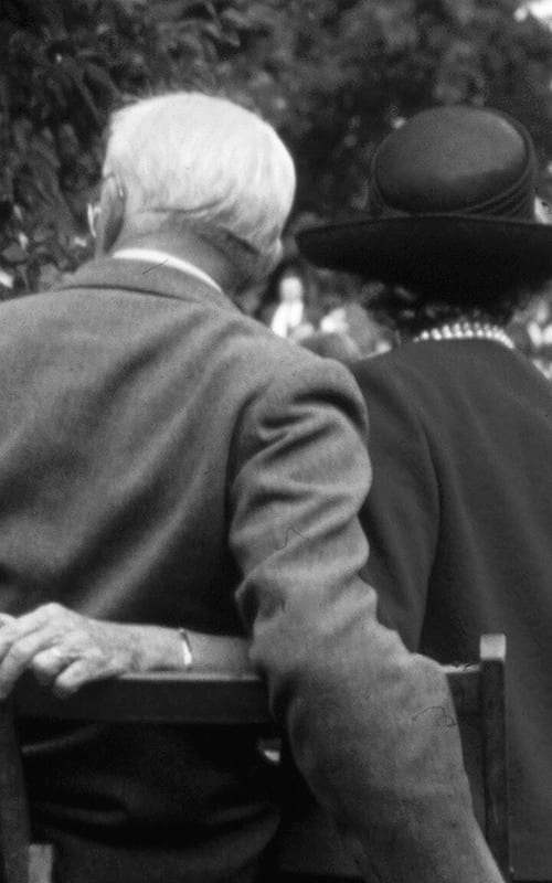 Dorothy and Leonard Elmhirst from behind 2